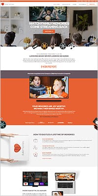 iMemories website