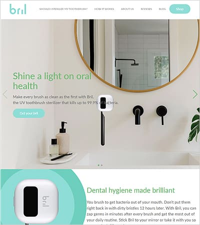 Bril website